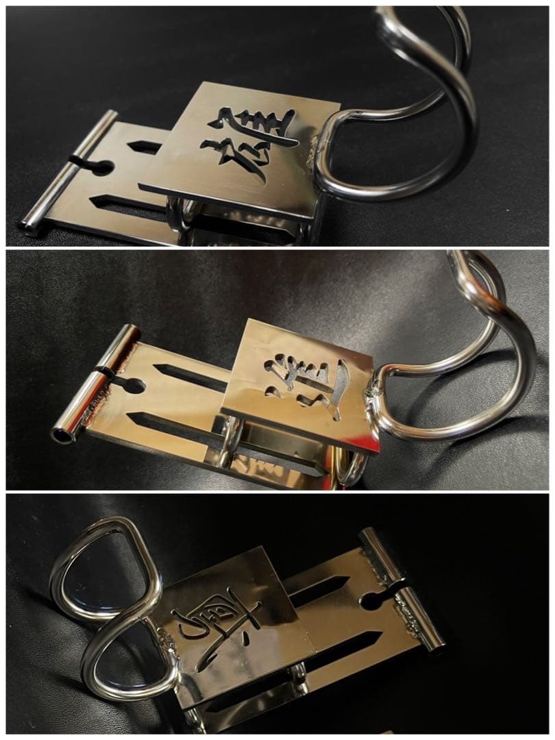 SUSラチェットモンキー差し　（好きな文字可能）