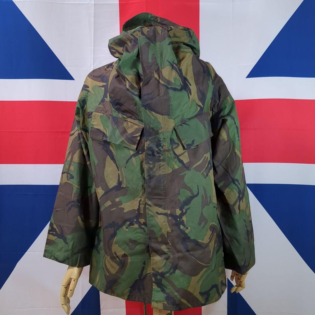 イギリス軍PVC防水DPMカモフラースモックフード付きミディアム170/90