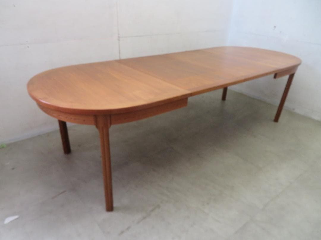 美品■ヴィンテージ■スウェーデン■北欧■TROEDS■チーク■ダイニングテーブル