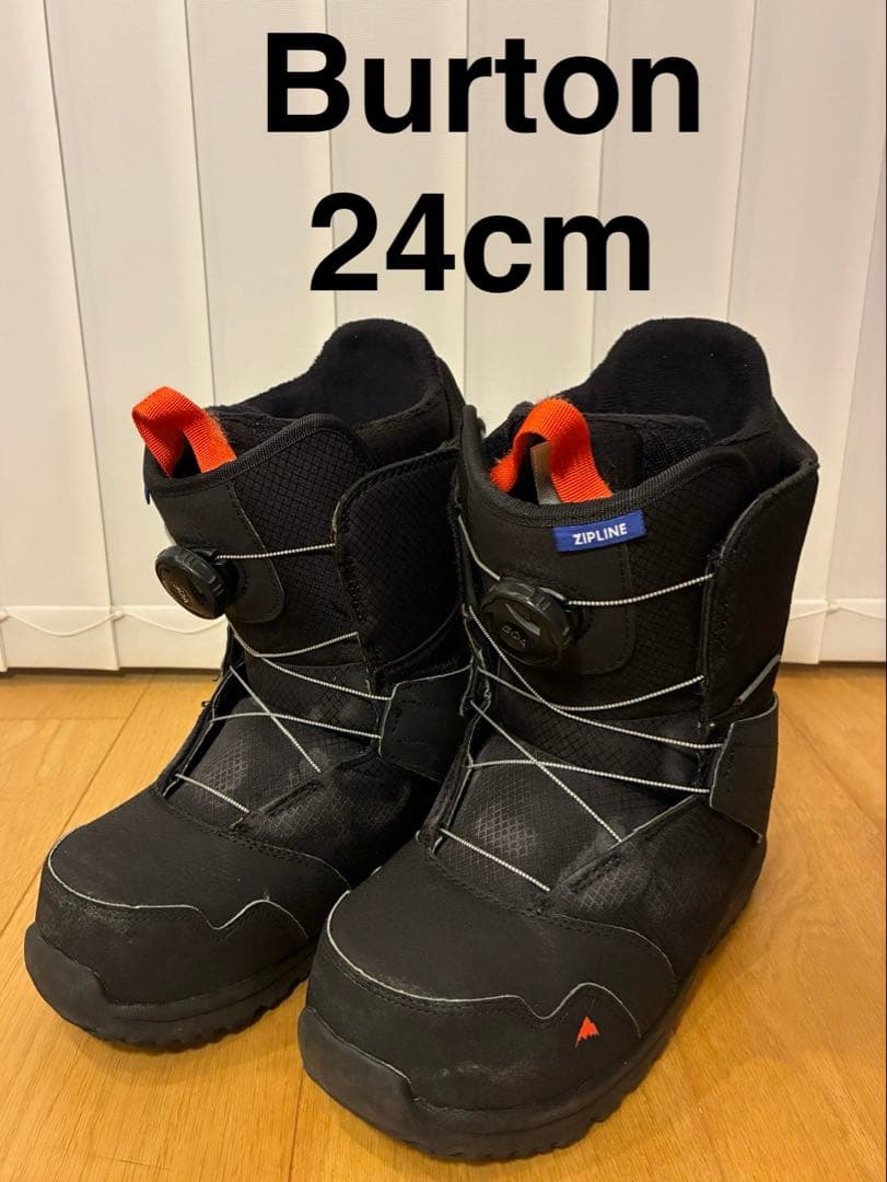 Burton ZIPLINE BOA 24cm 子供用スノーボードブーツ