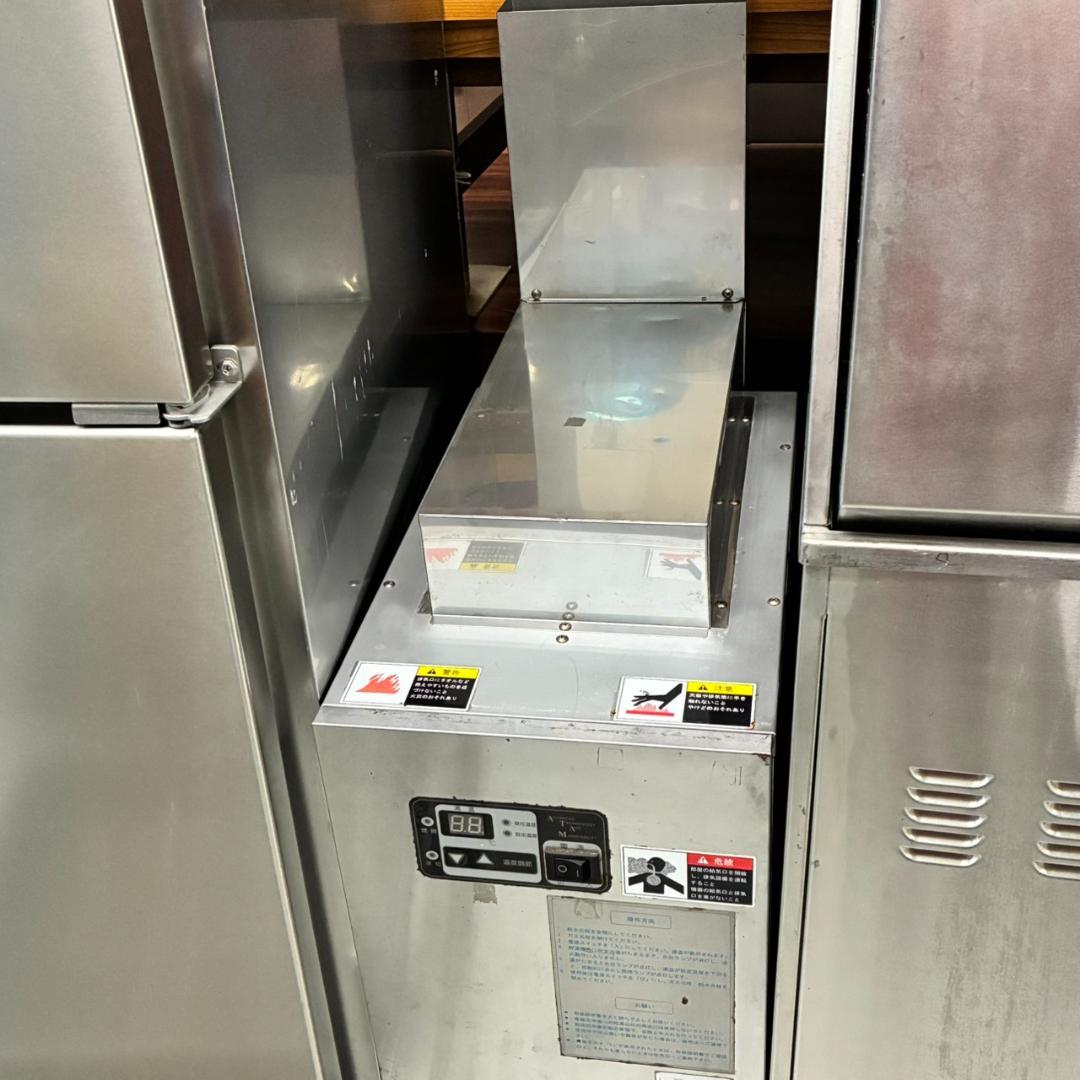 マルゼン　食器洗浄機＆アダム技研ブースター　専用シンク付