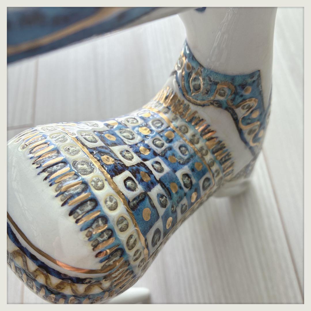 ロイヤルコペンハーゲン　ヴィンテージ　トナカイキャンドルスタンド