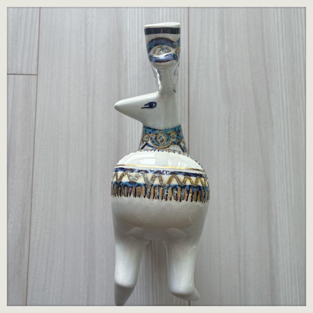 ロイヤルコペンハーゲン　ヴィンテージ　トナカイキャンドルスタンド