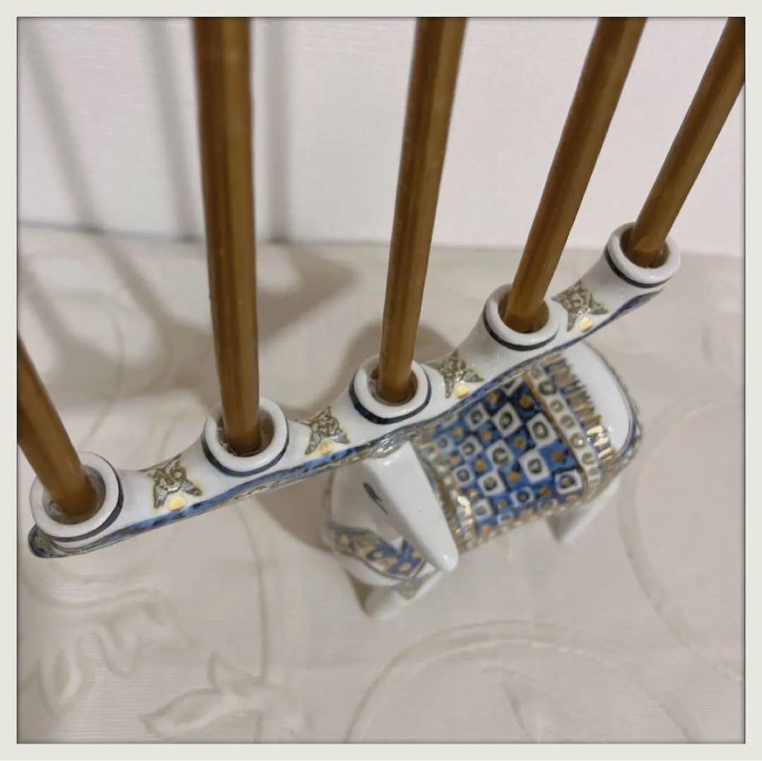 ロイヤルコペンハーゲン　ヴィンテージ　トナカイキャンドルスタンド