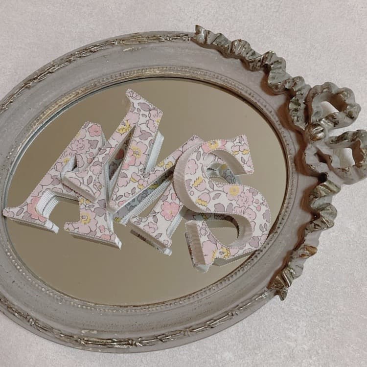 オーダー専用ページ（アルファベット・数字オブジェ）