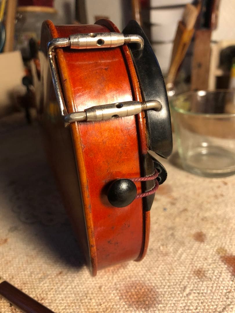 【駒&魂柱調整済】Suzuki分数バイオリンNo220 1/16 1991