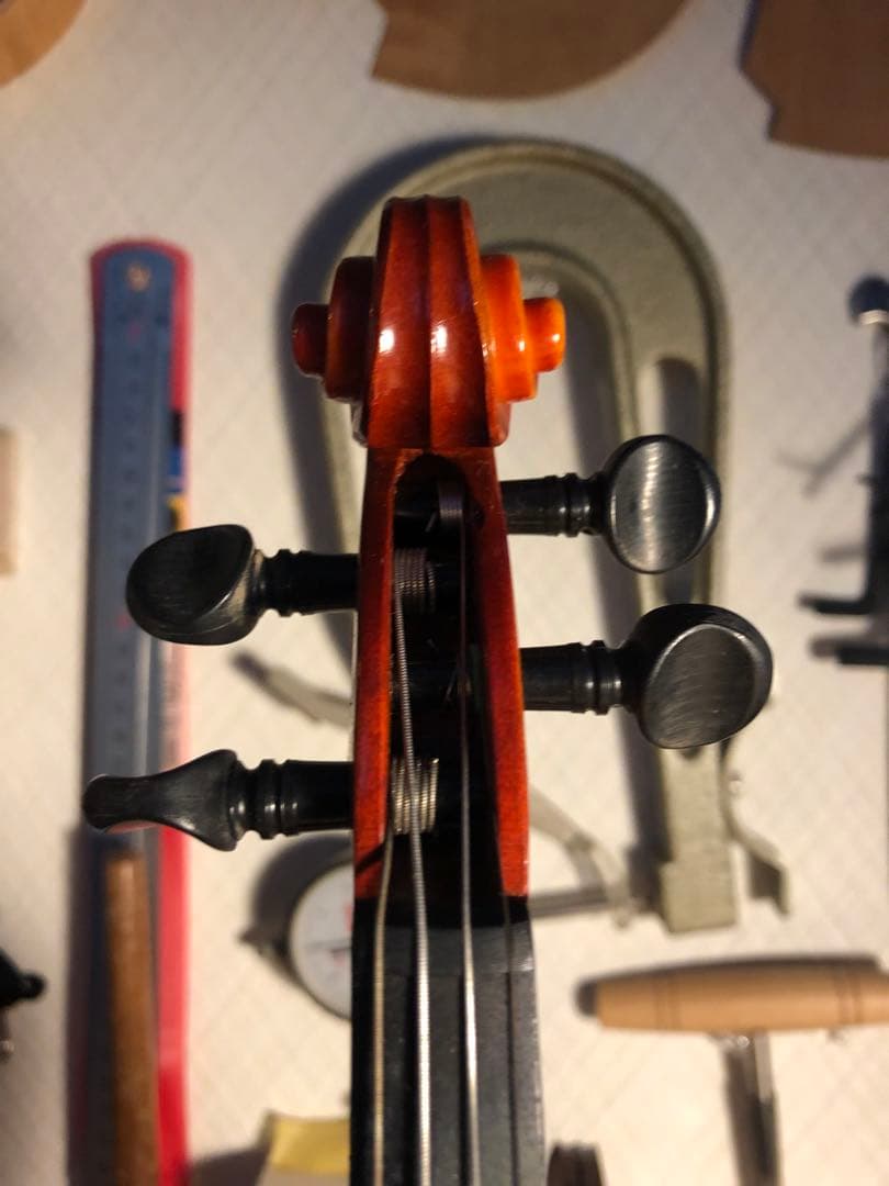 【駒&魂柱調整済】Suzuki分数バイオリンNo220 1/16 1991