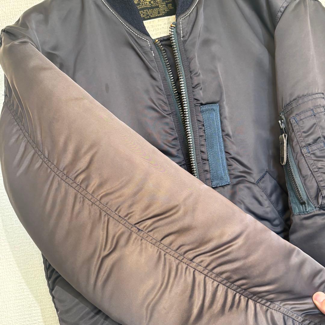MA-1 フライトジャケット ダークグレー B-15C