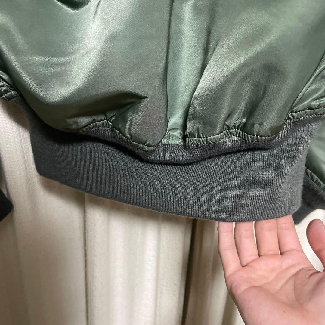 ALPHA MA-1 縦ステッチ　スティーブマックイーンモデル　ハンターモデル