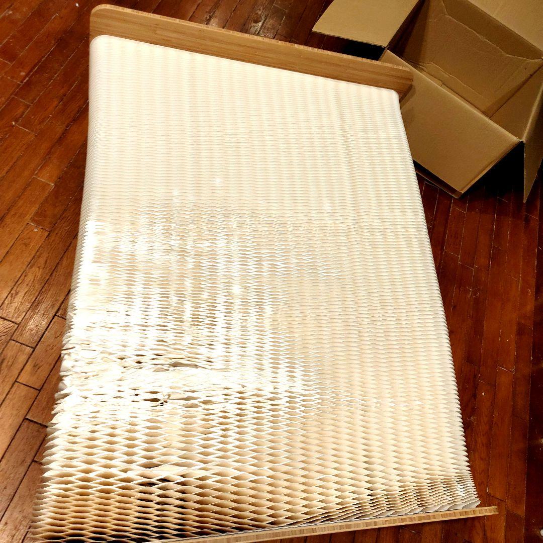 最終値下げ！アコーディオン式　ペーパーベッド本体＆マットレス