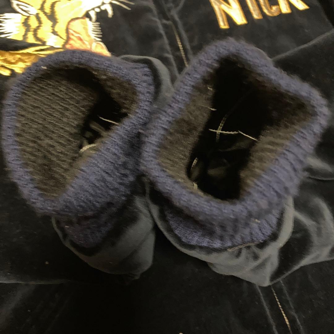 (極美品)テーラー東洋”硫黄島 星条旗 龍 虎” 別珍スカジャン 港商 日本製