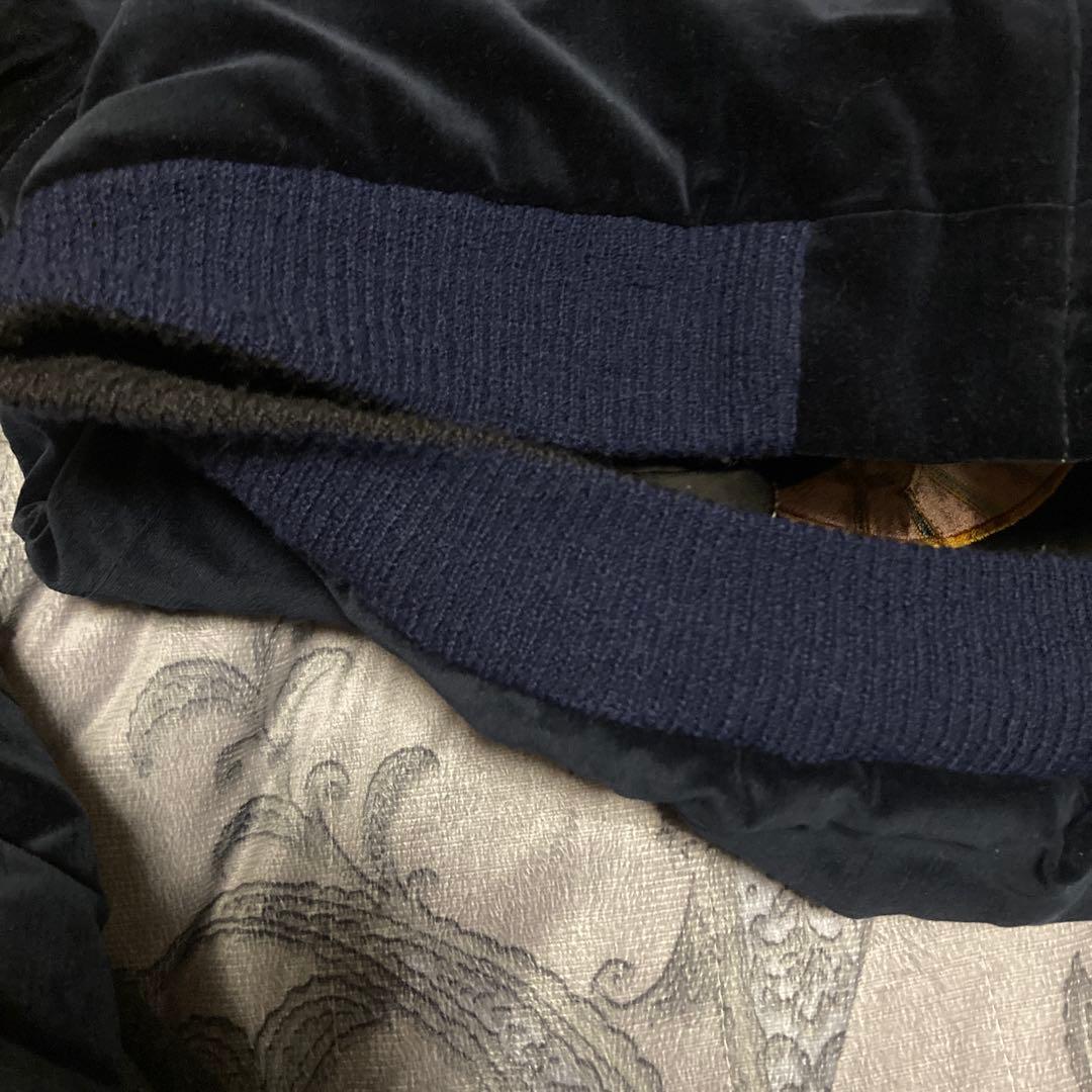 (極美品)テーラー東洋”硫黄島 星条旗 龍 虎” 別珍スカジャン 港商 日本製