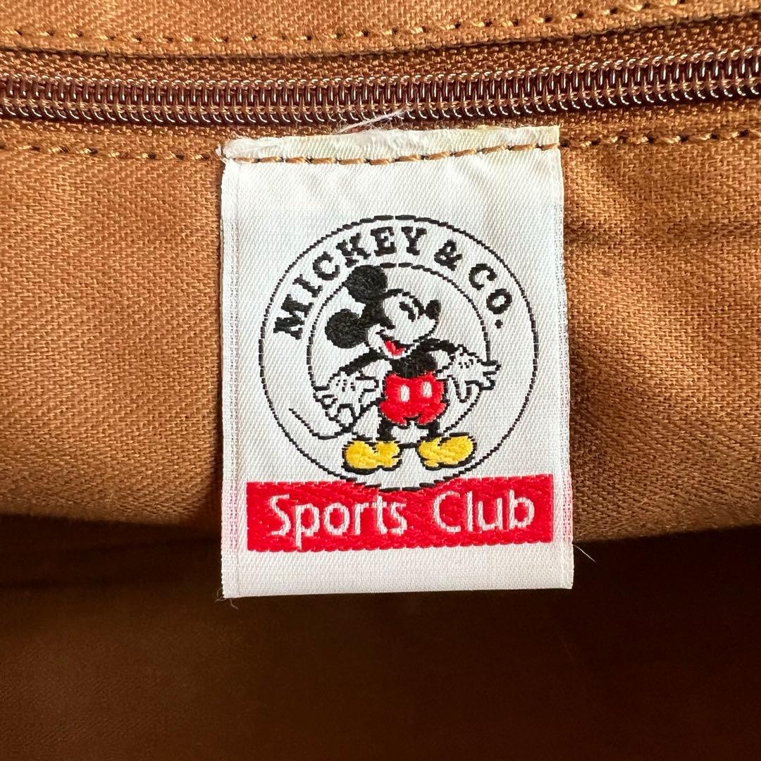 【Disney VINTAGE】ディズニー　ボストンバッグ　旅行カバン　ミッキー