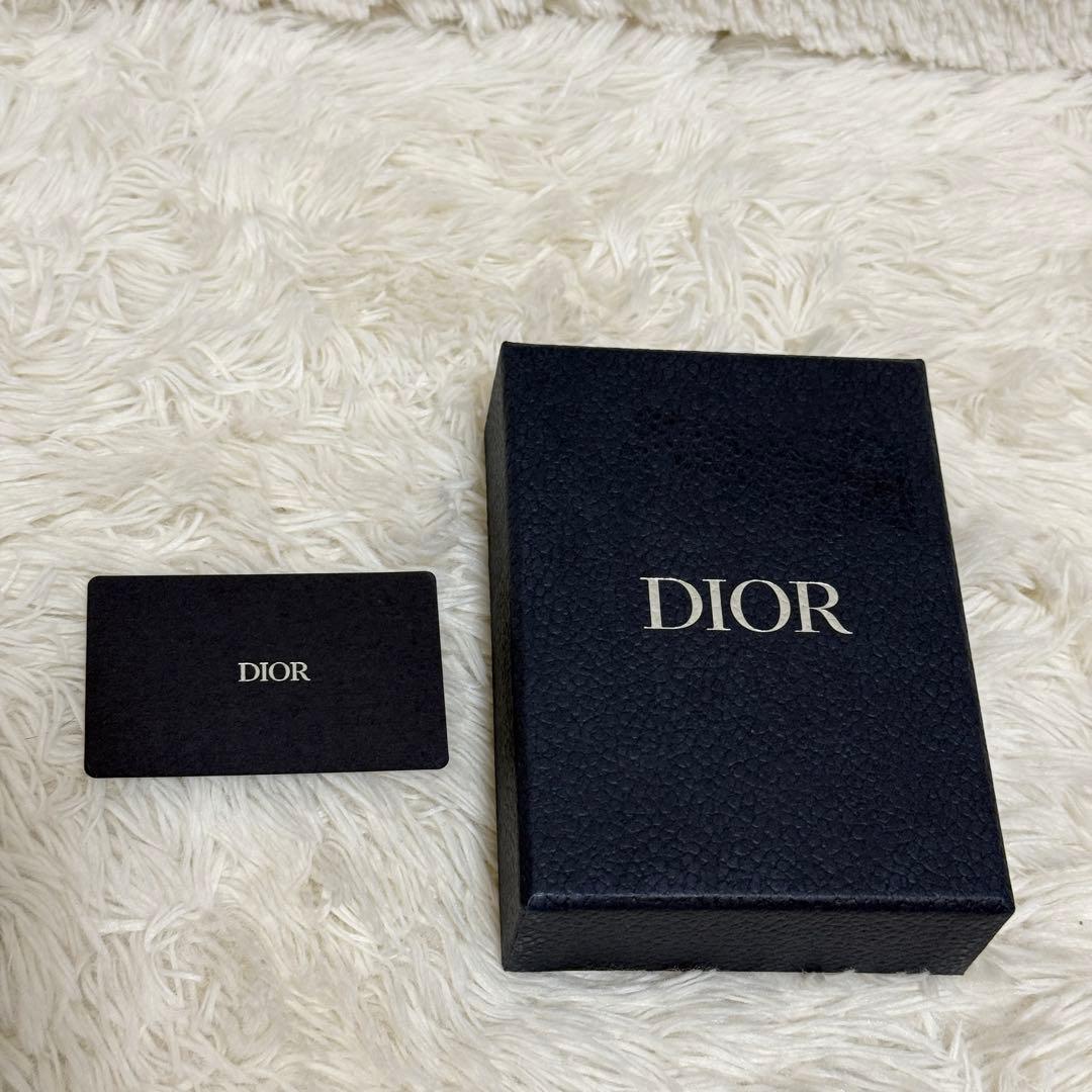 【美品】ディオール　ケース　オブリーク　ジャカード　メンズ