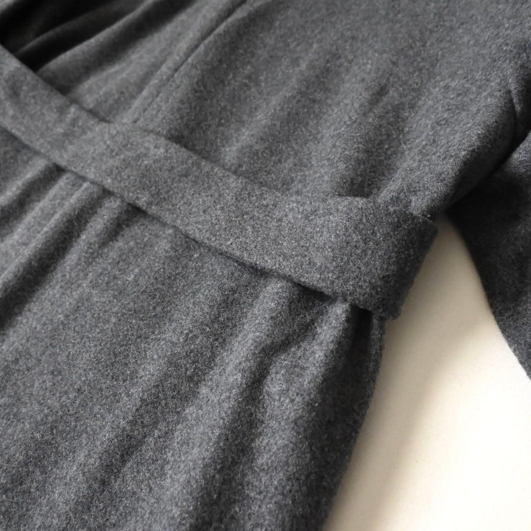 北欧、暮らしの道具店 3WAYアレンジ襟のかろやか チェスターウールコート