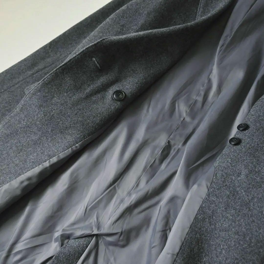 北欧、暮らしの道具店 3WAYアレンジ襟のかろやか チェスターウールコート