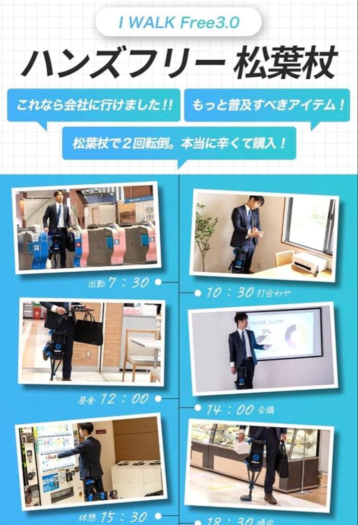 iWALKfree 3.0 完成品 足 骨折 アキレス腱断裂　送料込み　即日発送