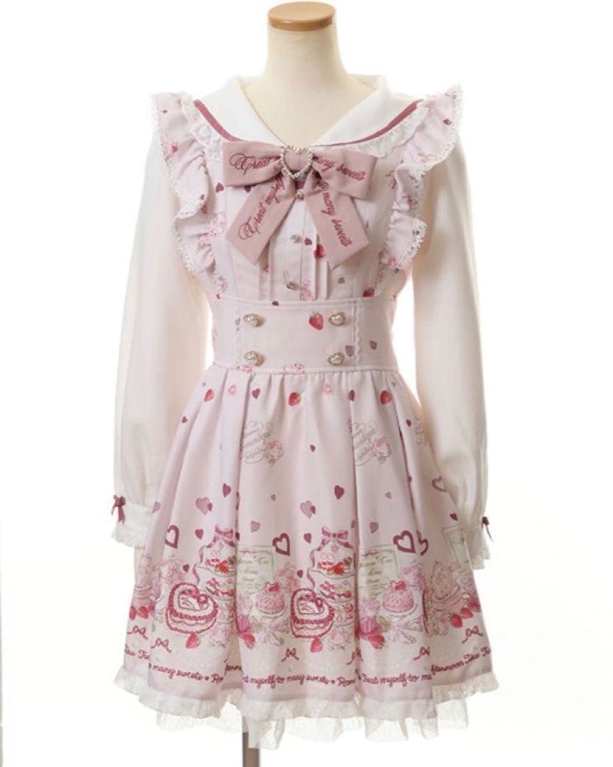 ♡LIZLISA Many Hearts Afternoontea ワンピース♡