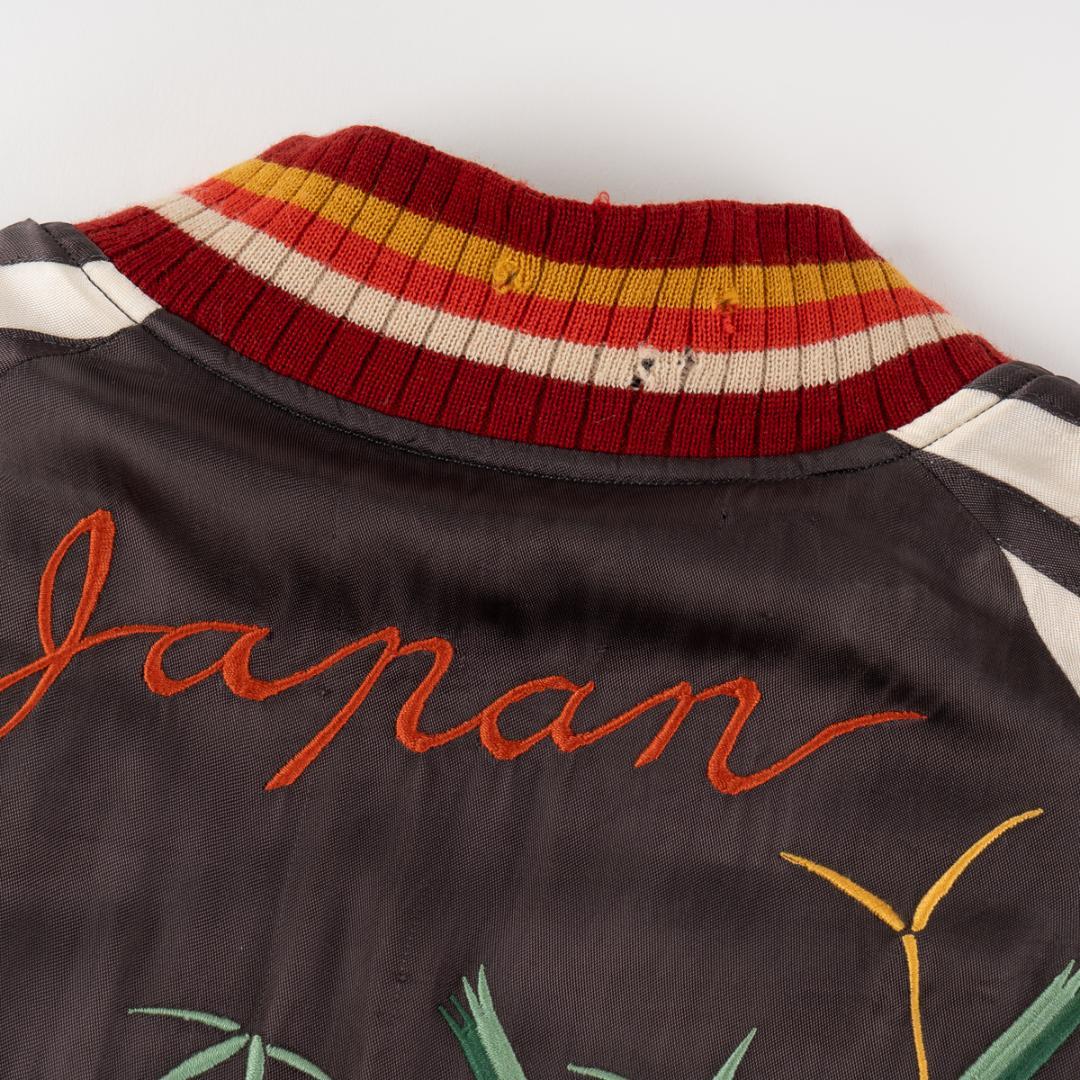 00s Pherrow's フェローズ スカジャン 虎 黒 M ビンテージ古着