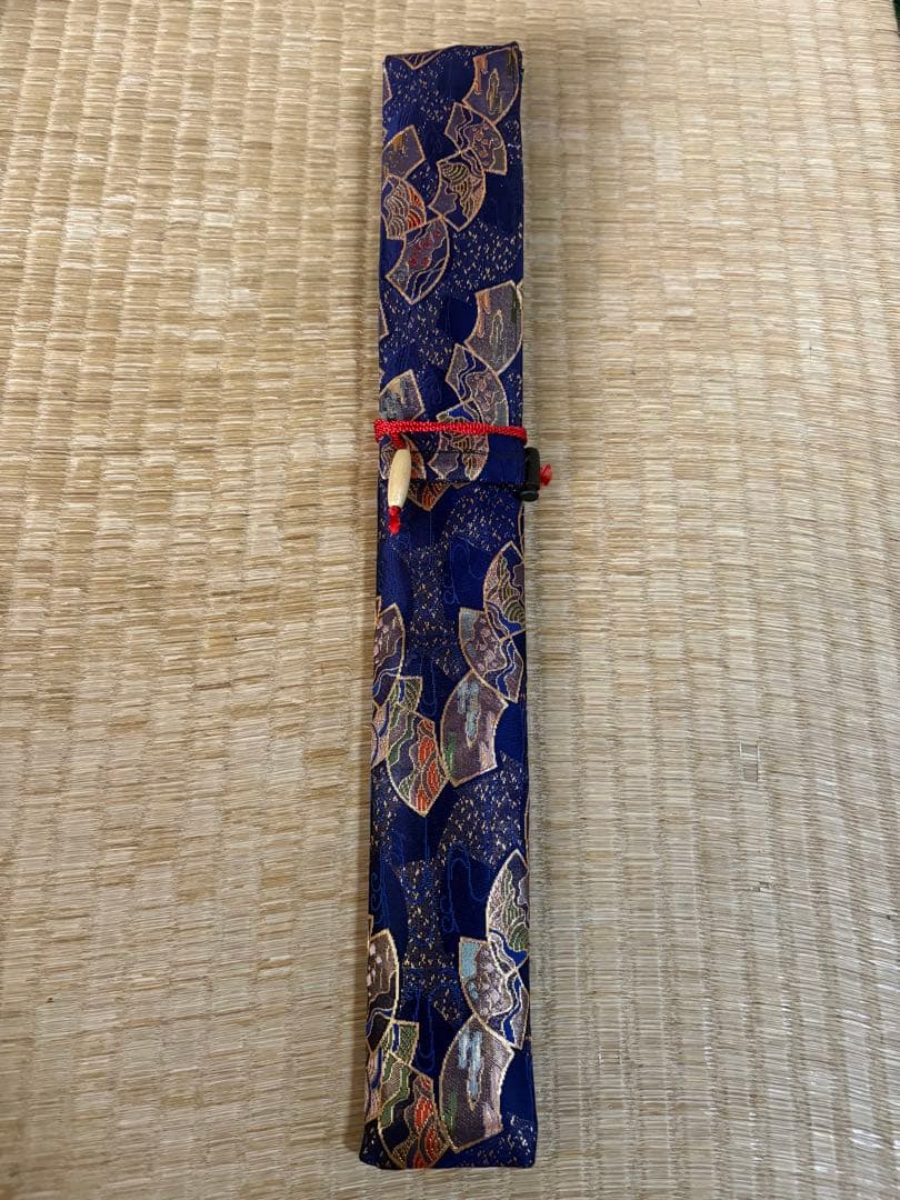 江戸菊水作　刺身包丁　半鏡面仕立　刃渡り約26㎝ 高級金蘭包丁袋付