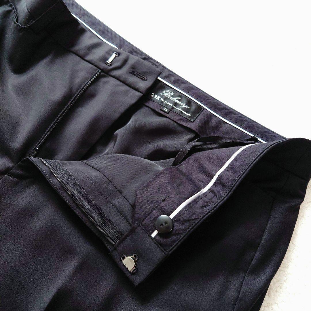 23区 Bahariye ウール ブラック パンツスーツ 上下 44