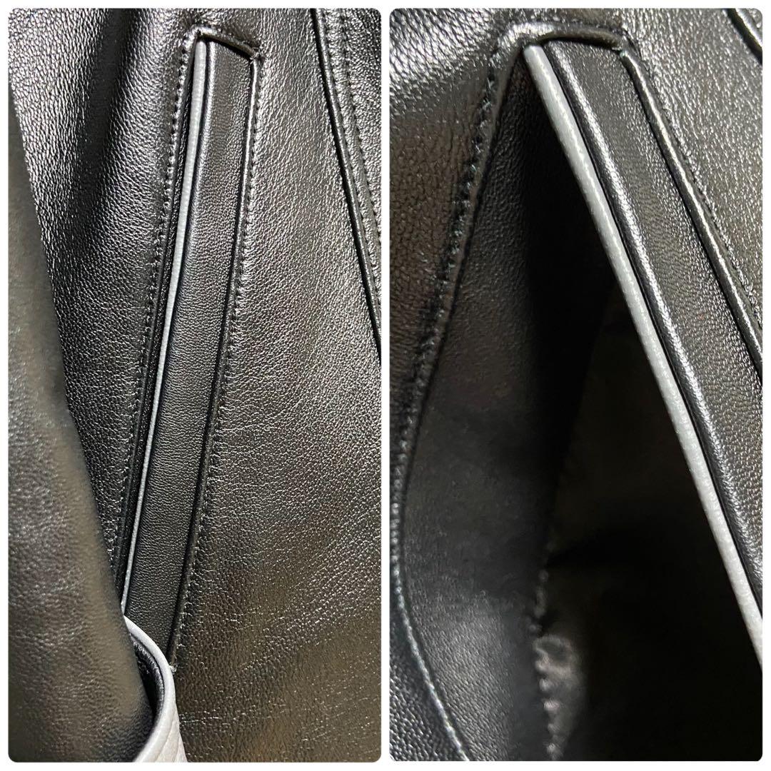 NASCONDINO 希少ラムスキン 100% コート イタリア製 高級レザー