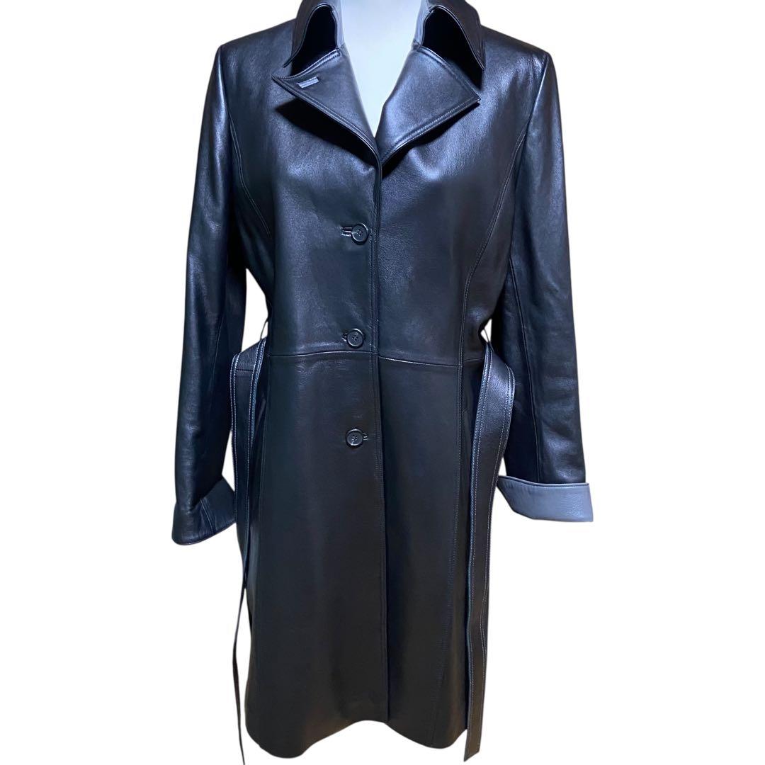 NASCONDINO 希少ラムスキン 100% コート イタリア製 高級レザー