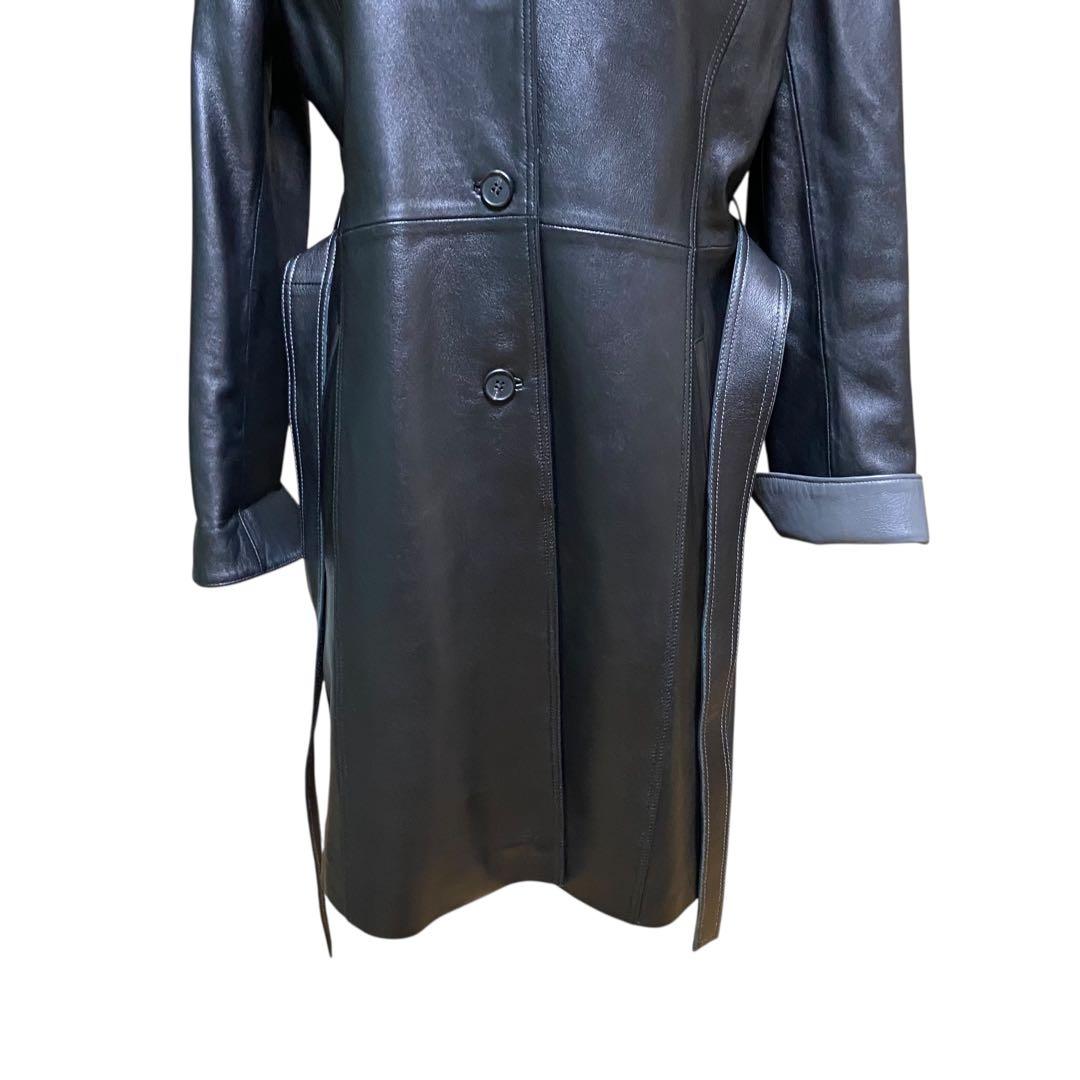 NASCONDINO 希少ラムスキン 100% コート イタリア製 高級レザー