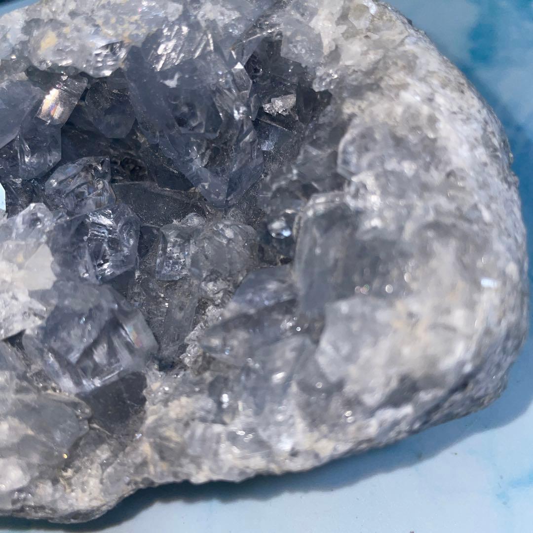 セレスタイト 天青石 天上界 原石 天使 ジオード 晶洞 ドーム 天然石