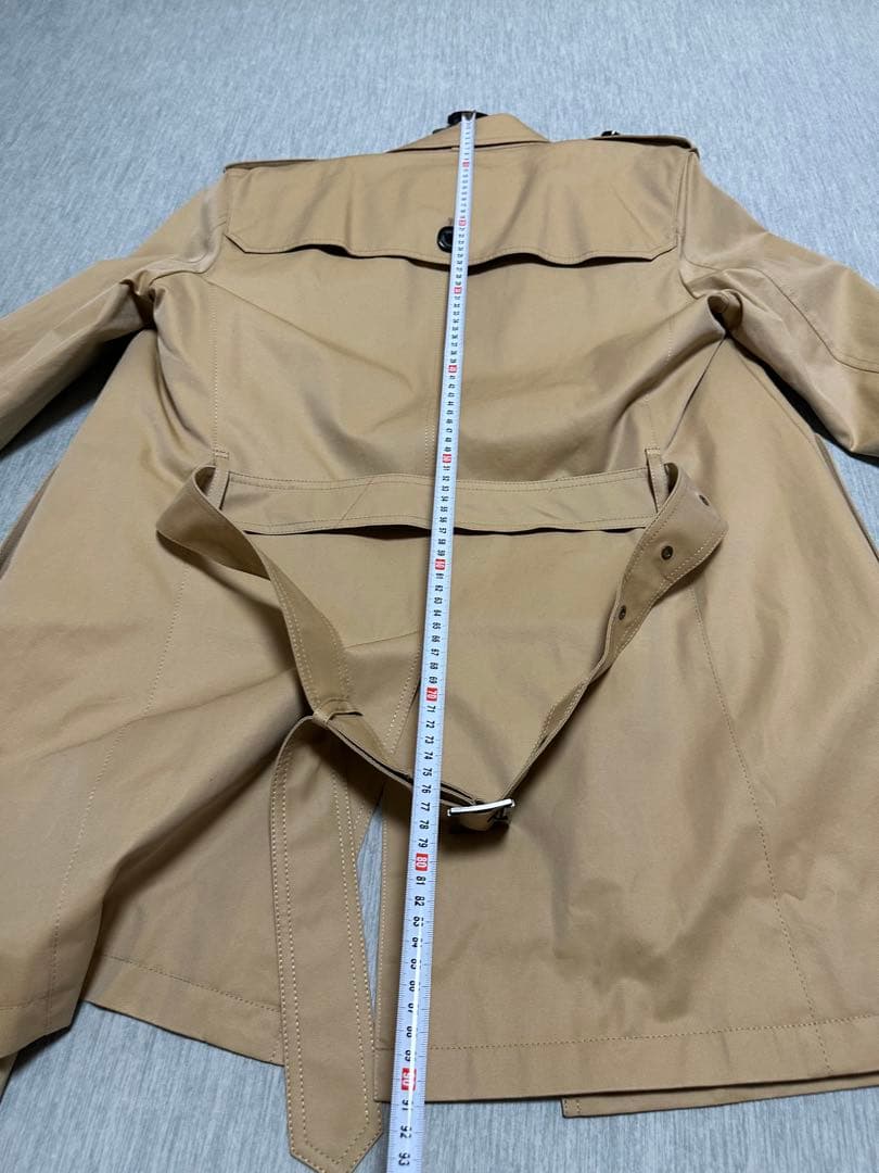 むにブラックレーベルクレストブリッジトレンチコートライナー付きＬサイズ