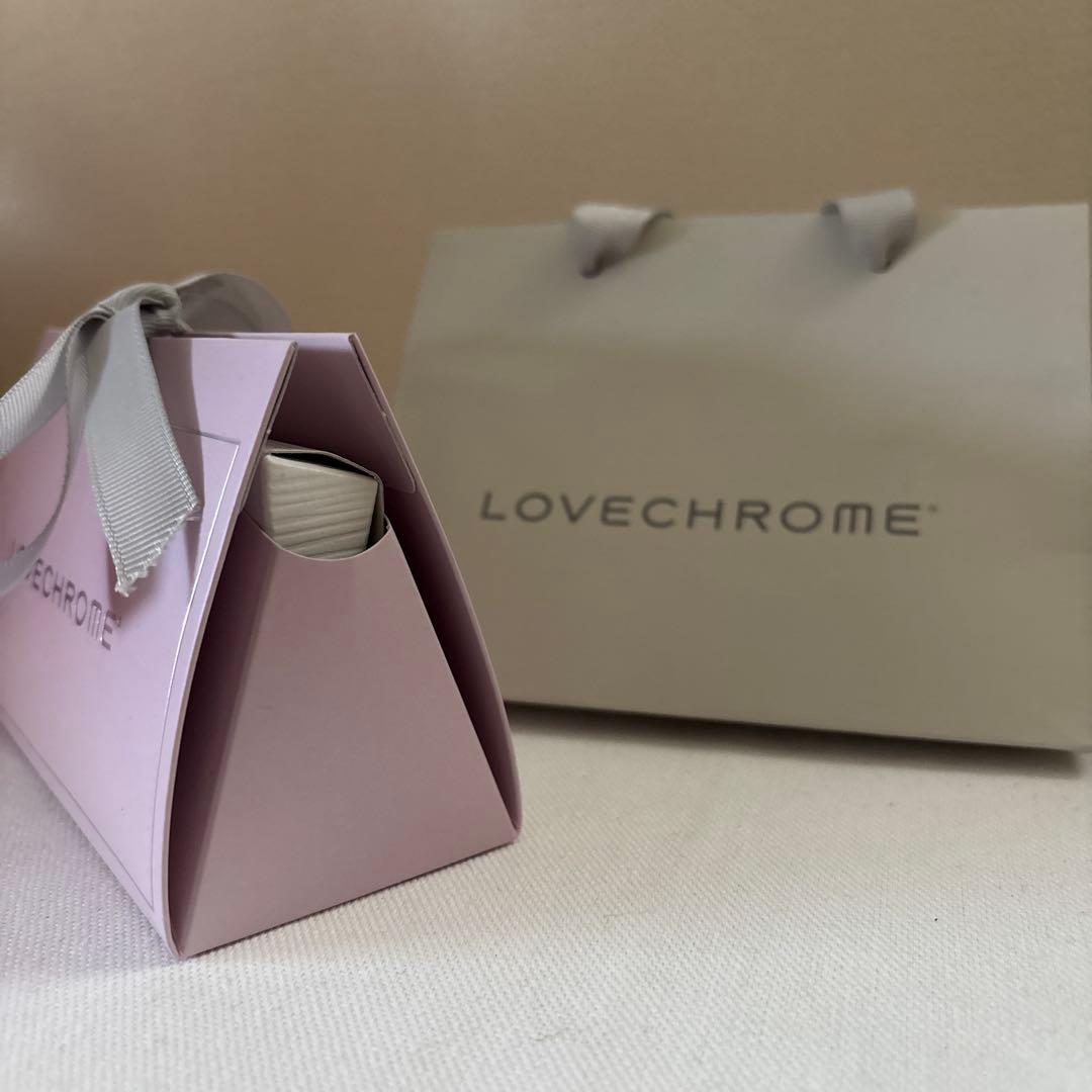 新品未使用 LOVE CHROMEラブクロム K24GPツキ ローズゴールド
