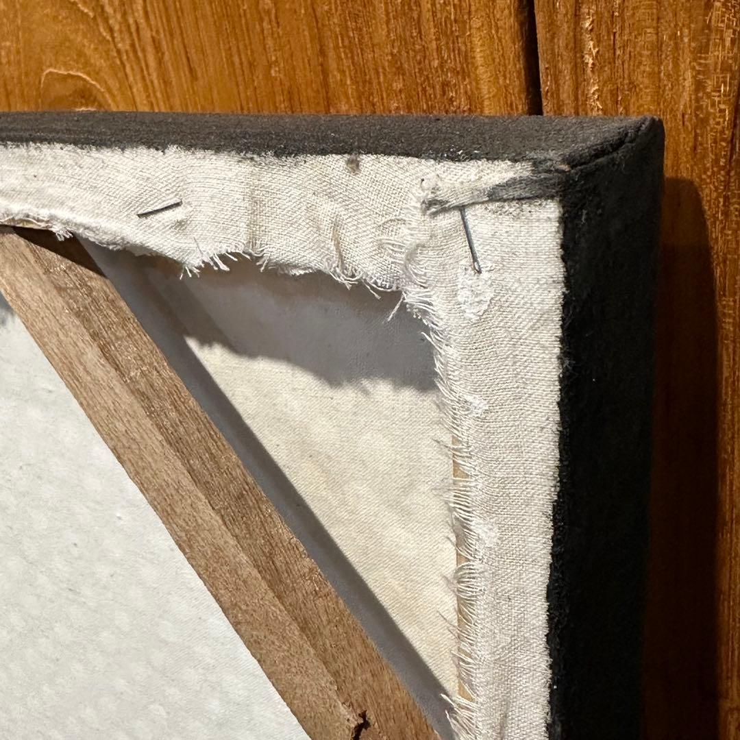 【訳あり】バリ島ドットアート カエル60×80cm通常22,000円がなんと！