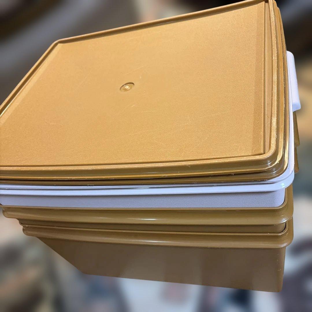 タッパーウェア　ディープスーパーケース3個セット