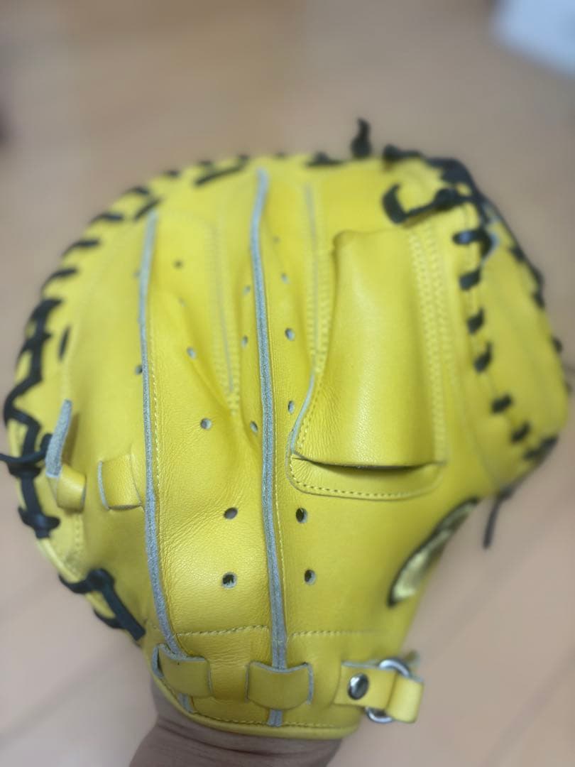asics GOLDSTAGE スペシャルオーダー軟式グローブ イエロー