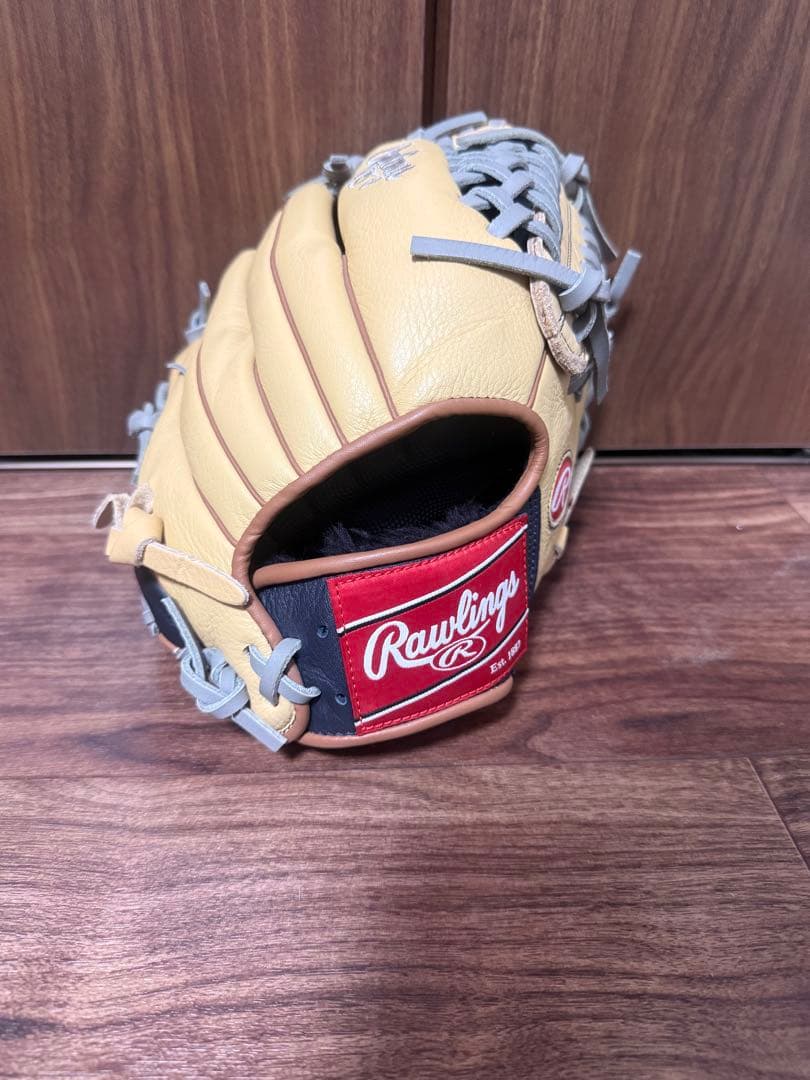 Rawlings 軟式グローブ キャメル×ネイビー