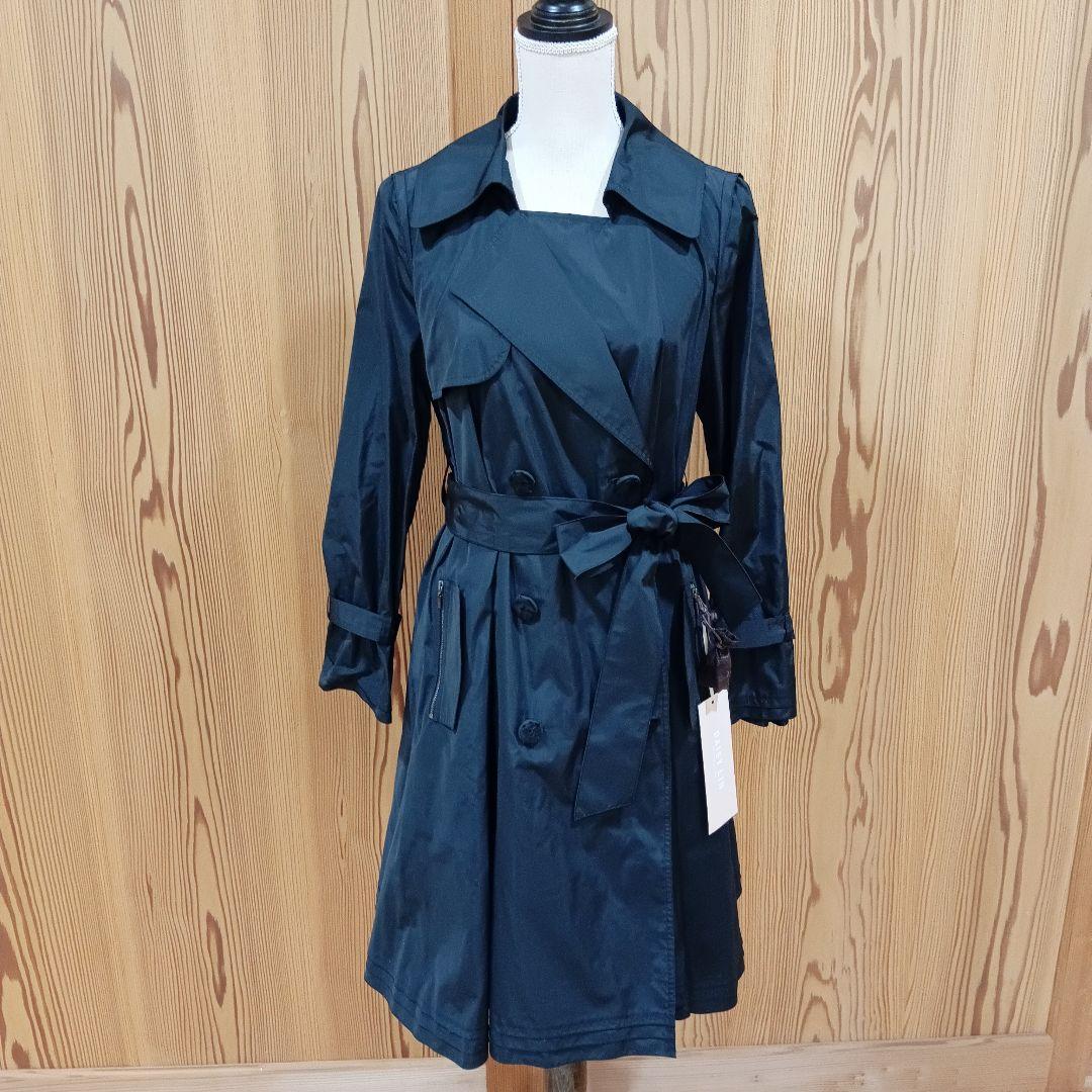 【新品タグ付き】デイジーリン フォクシー Aライントレンチコート 黒 40