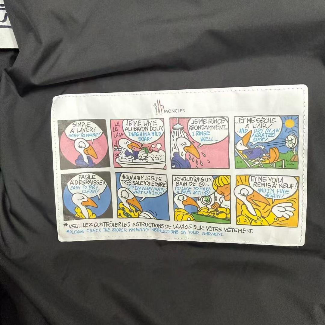 MON☆CLER ブラック ダウンジャケット~~~