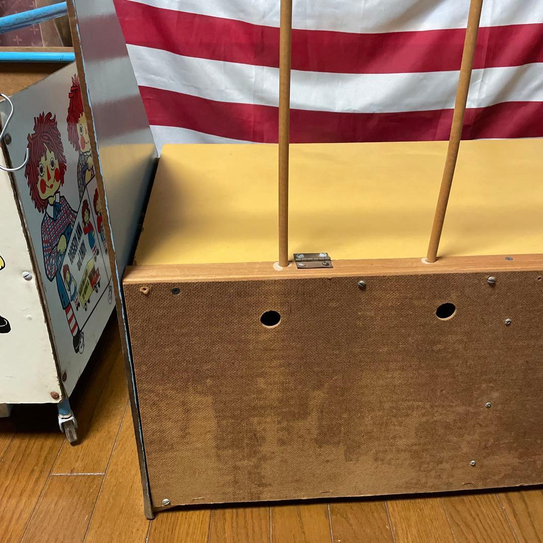 ラガディ・アン＆アンディ　ベンチ型収納BOX アンティーク　カントリー