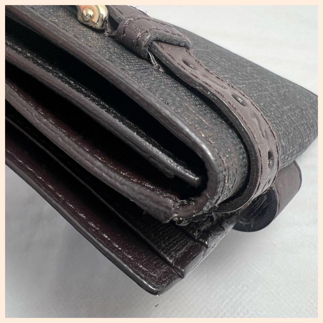 GUCCI GGスプリーム 2つ折り財布 良品