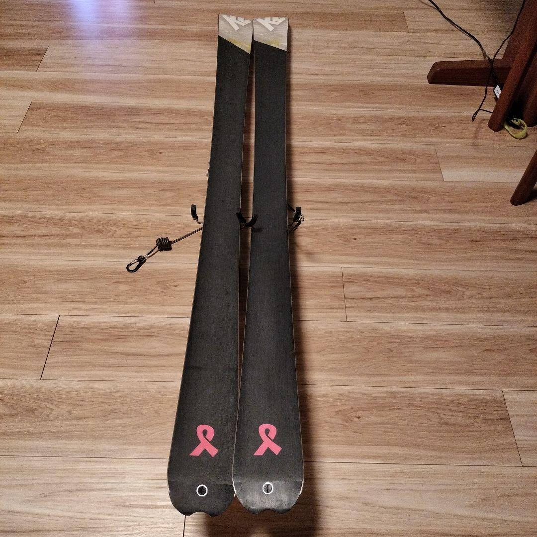 【最終値下！】K2 バックカントリー用スキー板 ビンディング付き 167cm