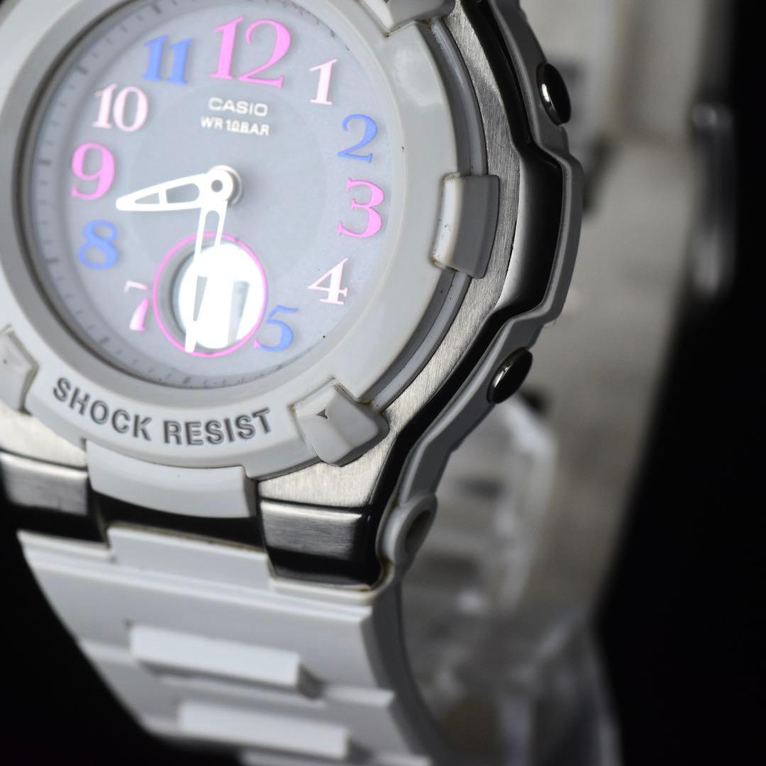 【美品】 BABY-G ベビージー 電波ソーラー BGA-1100GR 箱説あり