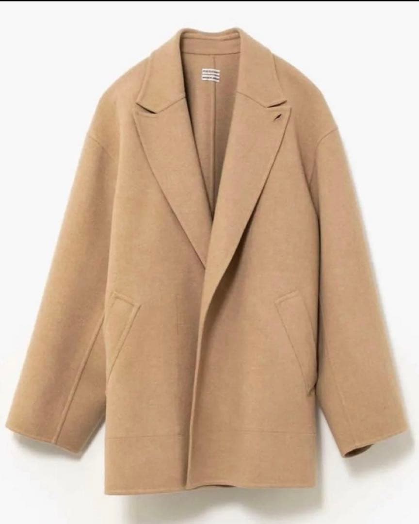 ジャケット・アウター postelegant Wool Rever Short Coat