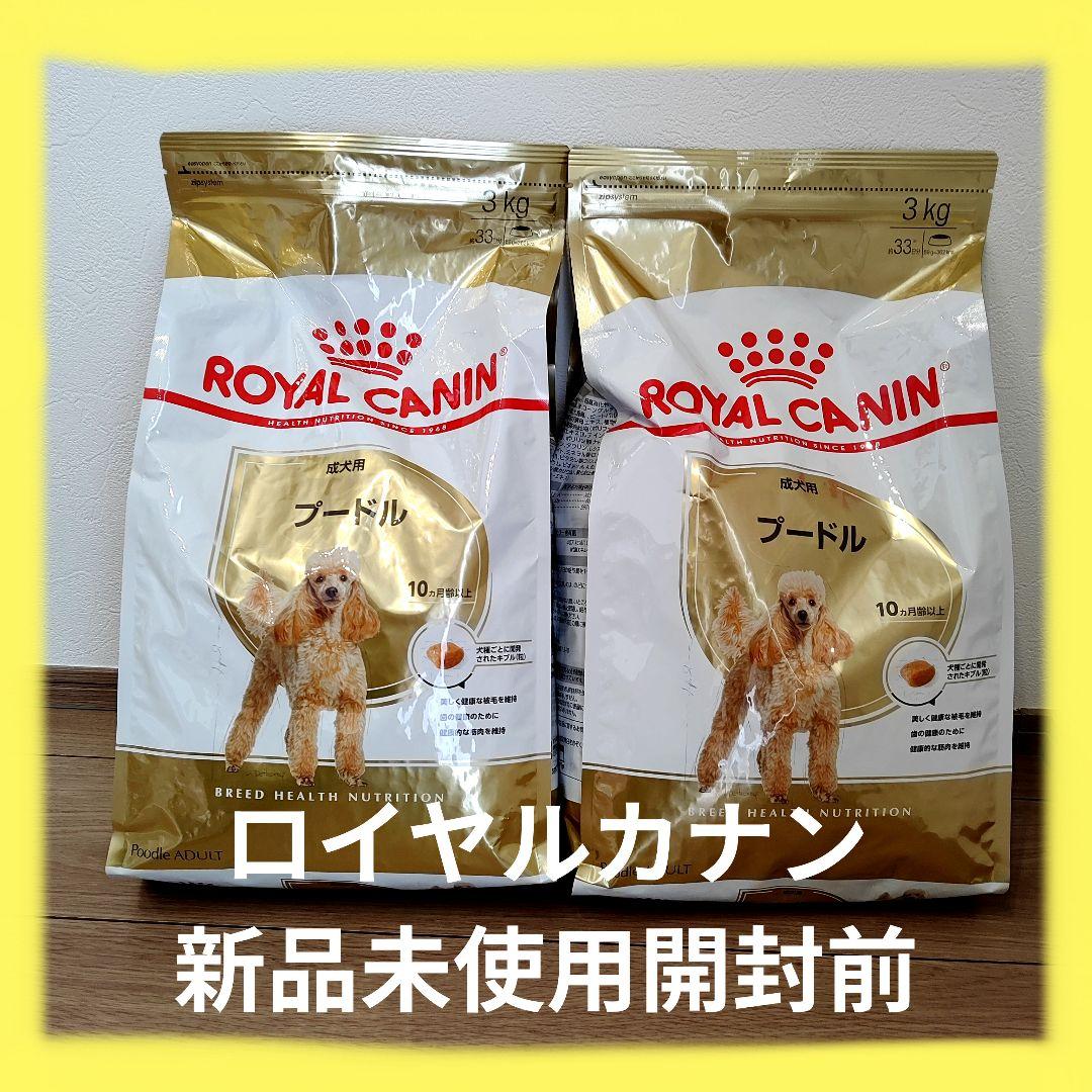  CANIN プードル ドッグフード 3kg 新品 2袋分