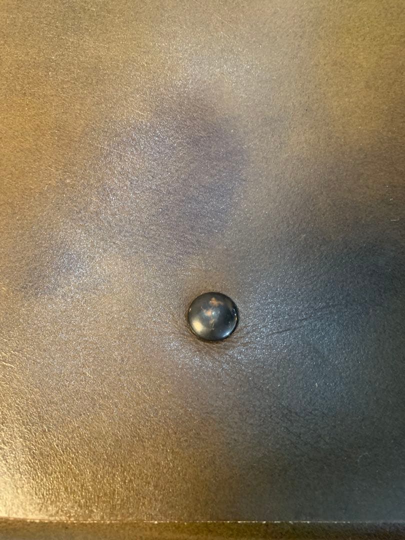 uni&co レザーメッセンジャーバッグ 深緑 カーキ ユニアンドコー ②