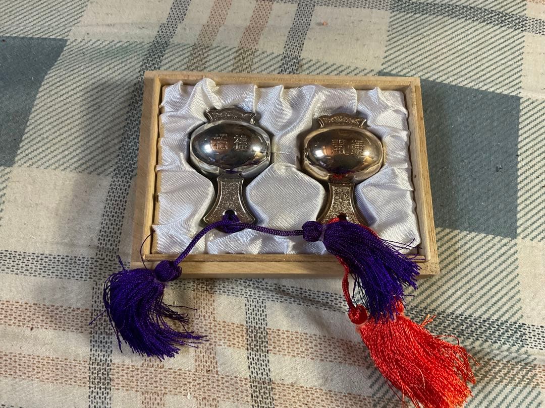 愛知県名古屋市熱田神宮・熱田の宮。開運・幸運の小槌【銀製／銀製　メッキ仕様】。