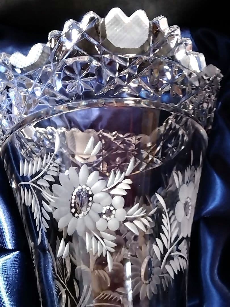 マイセンクリスタル マイセンフラワー 花瓶 MFW/180/21 新品未使用品