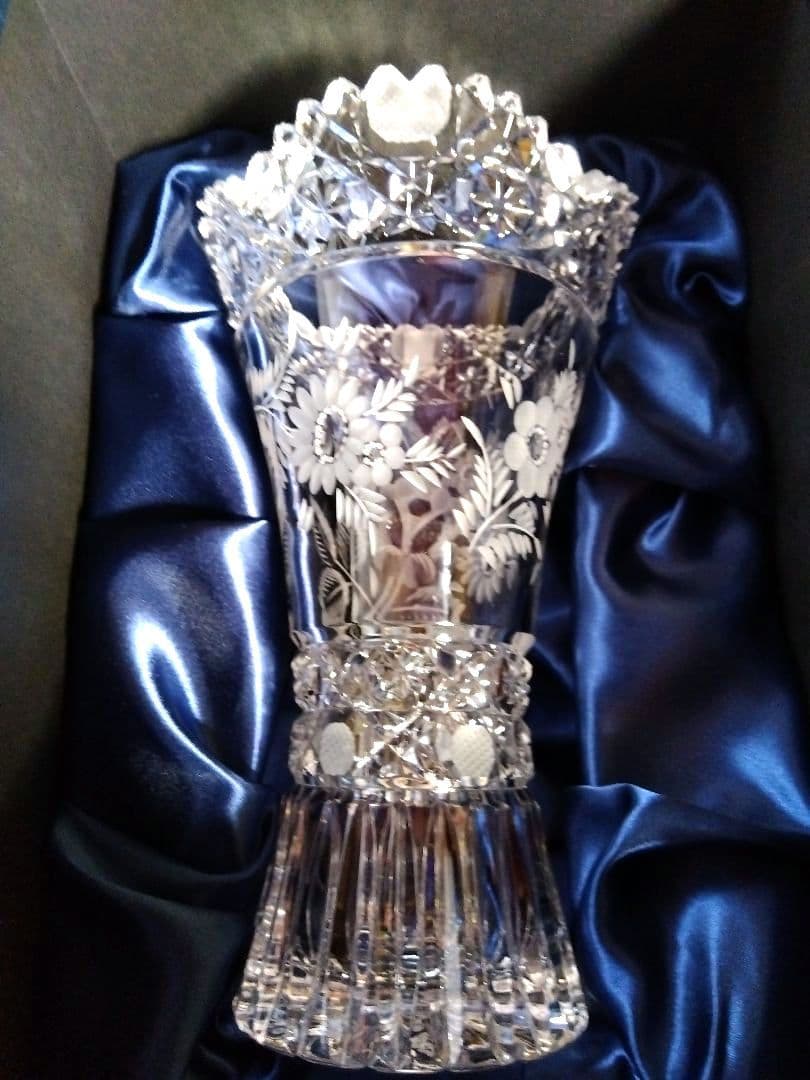 マイセンクリスタル マイセンフラワー 花瓶 MFW/180/21 新品未使用品