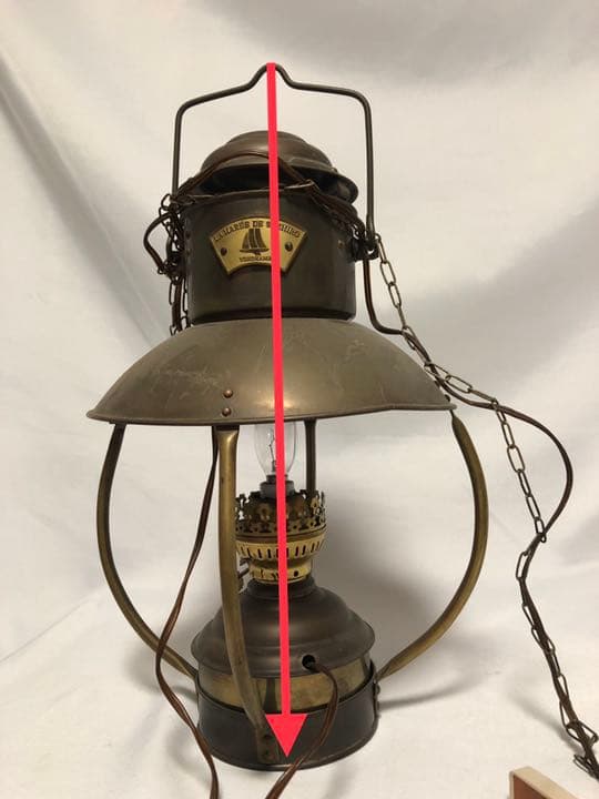 アンティーク　オイルランタン シップランプ 船灯