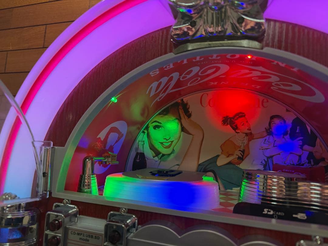 ジュークボックス 光る コカ・コーラ ジュークボックス PJC-JK7