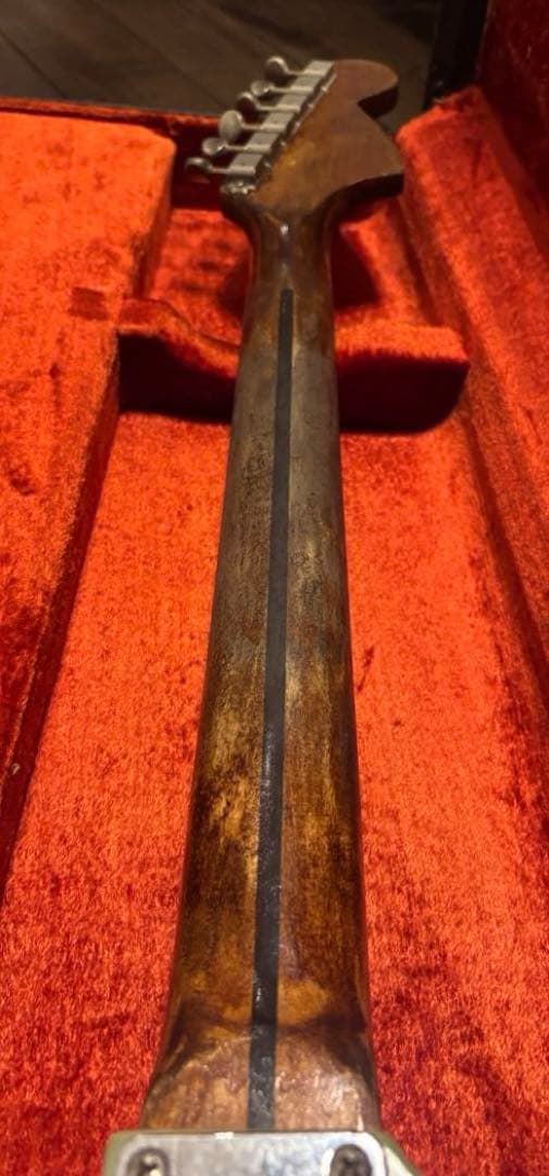 JAZZMASTERタイプ　レリック　マッチングヘッド　リバースヘッド